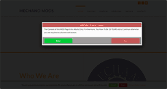 Desktop Screenshot of mechanomods.com